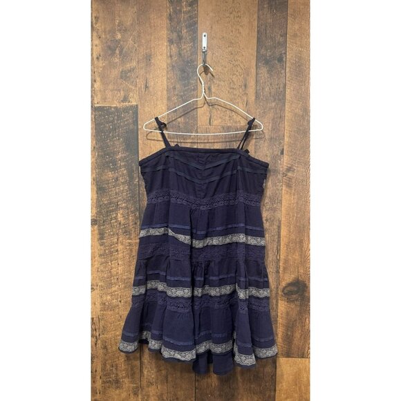 Anthropologie Pins And Needle Dress Frills Boho Medium EUC - Picture 3 of 6